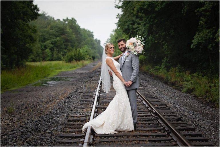 Beautiful photo of bride and groom in South Jersey