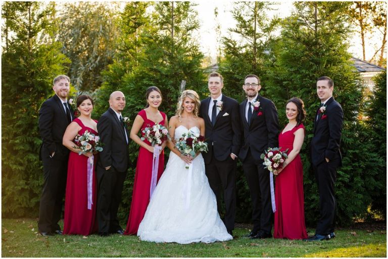 bridal party at Greate Bay Venue in NJ