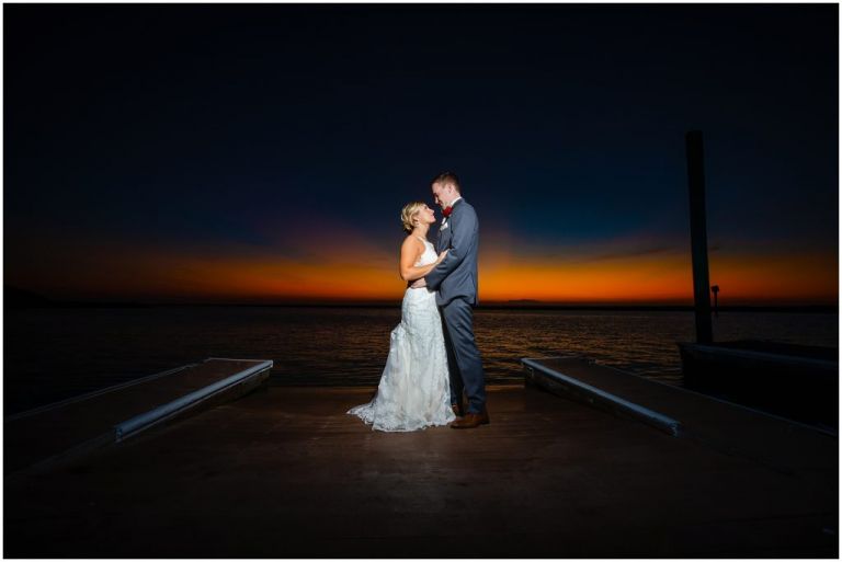 Sunset Wedding at NJ Yacht Club